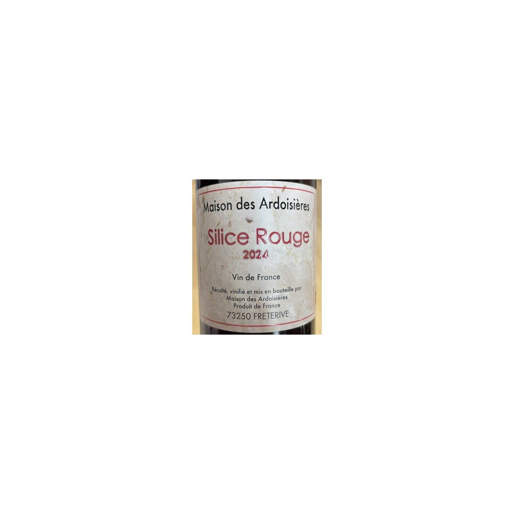 Maison des Ardoisières "Silice" red 2024 (3 bottles)