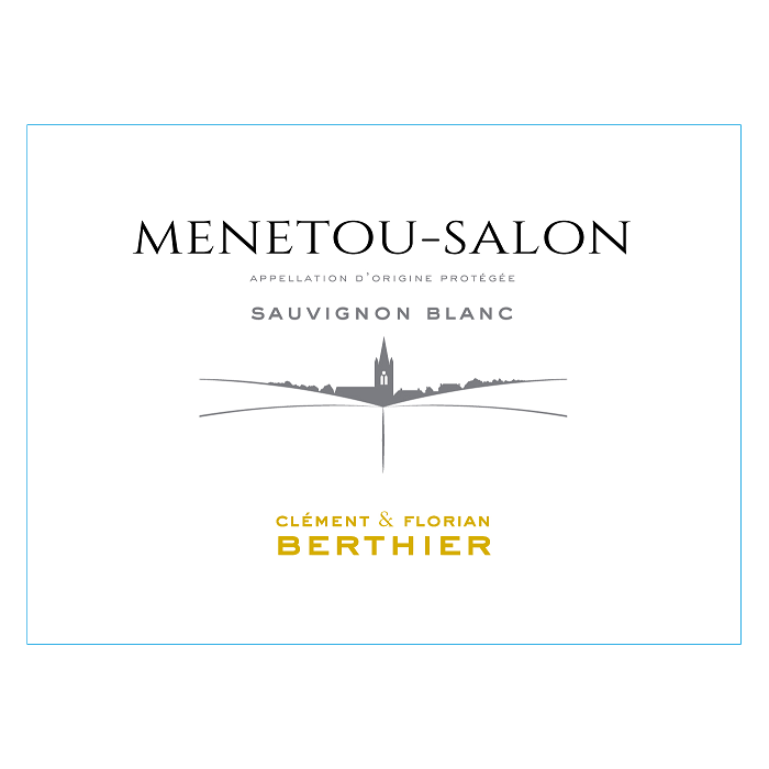 Domaine Berthier Menetou-Salon blanc sec 2024 etiquette