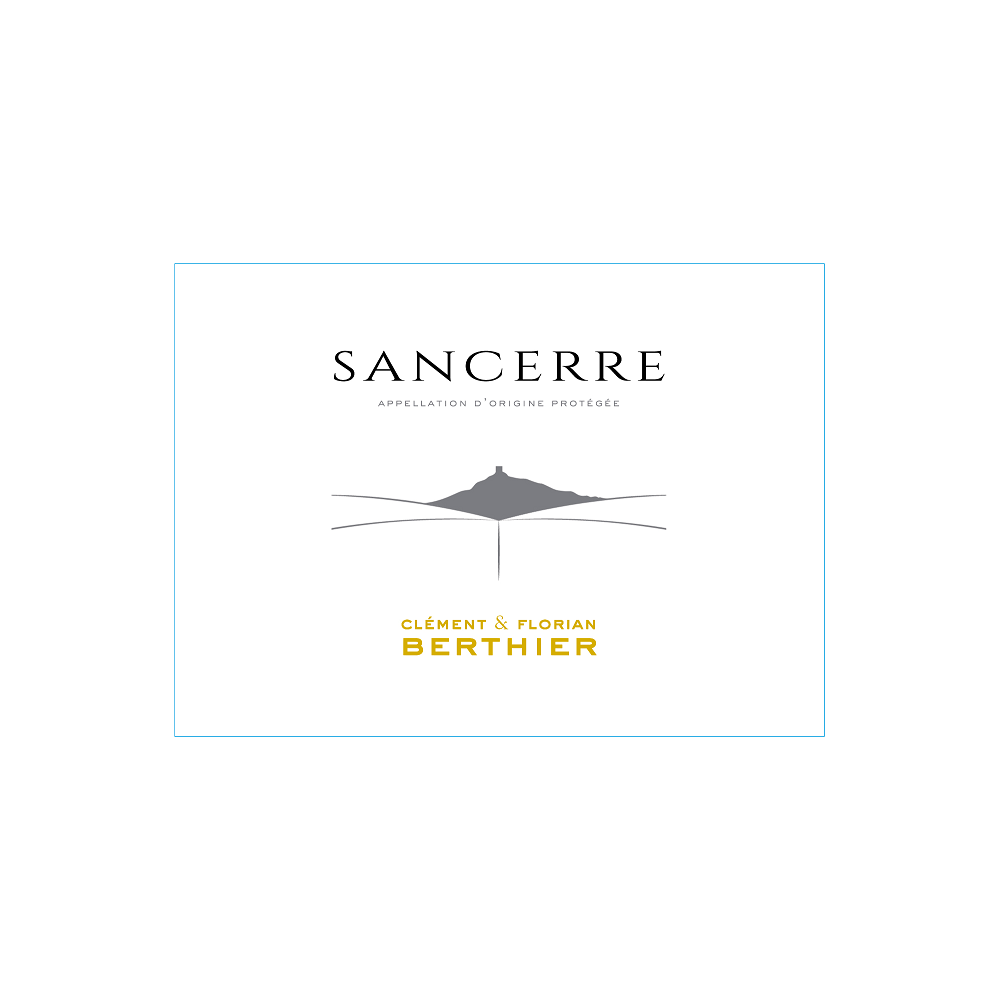 Domaine Berthier Sancerre blanc sec 2023 etiquette