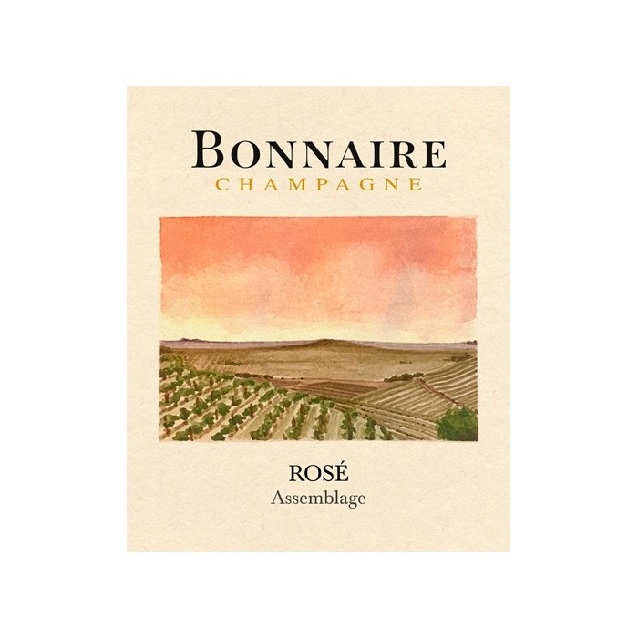 Champagne Bonnaire Brut Rosé