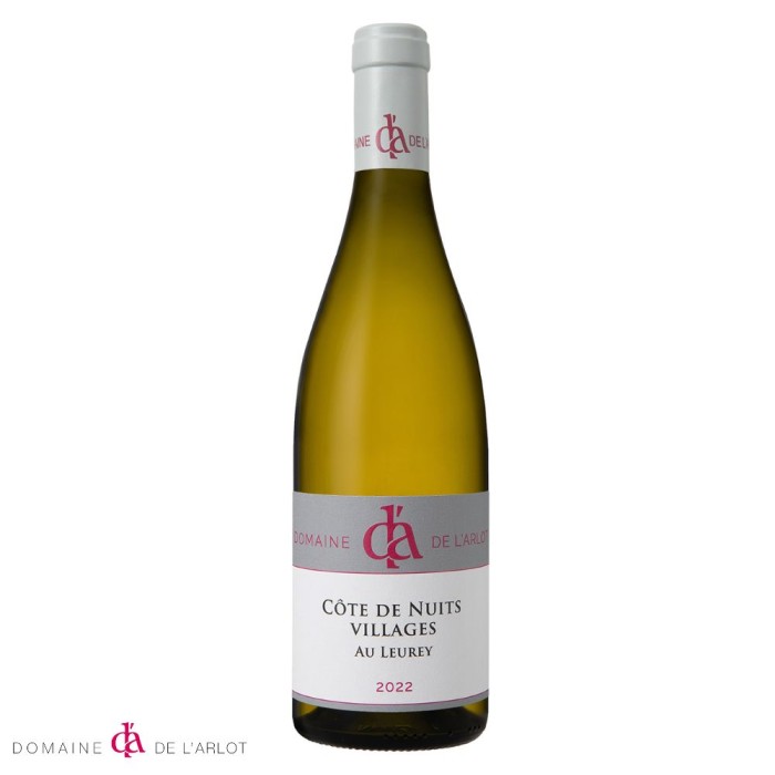 Domaine de l'Arlot Côte de Nuits Villages "Au Leurey" blanc 2024 bouteille