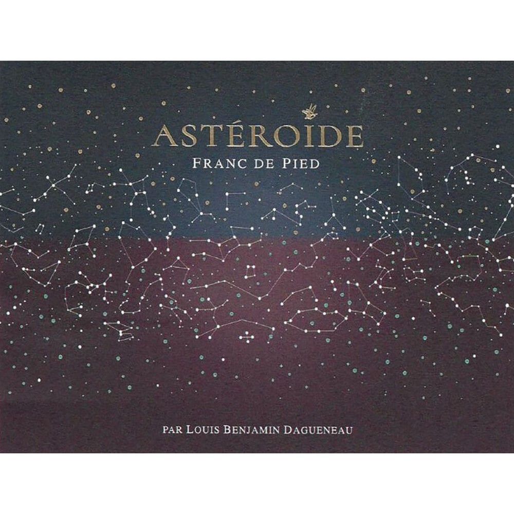 Domaine Didier Dagueneau Pouilly Fumé "Astéroïde" dry white 2020 label