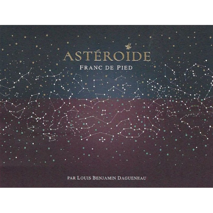 Domaine Didier Dagueneau Pouilly Fumé "Astéroïde" dry white 2020 label