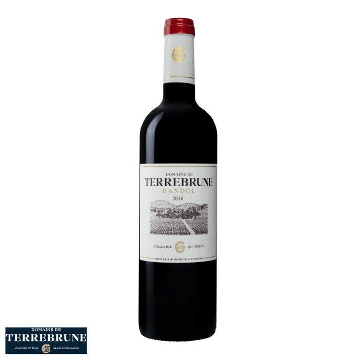 Domaine de Terrebrune Bandol rouge 2016 bouteille
