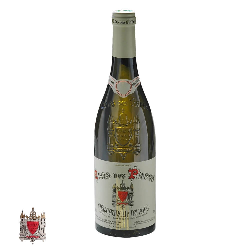 Clos des Papes Chateauneuf-du-Pape white 2024 bottle