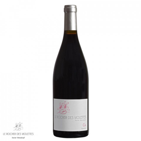 Le Rocher des Violettes Touraine "côt vieilles vignes" rouge 2022 bouteille