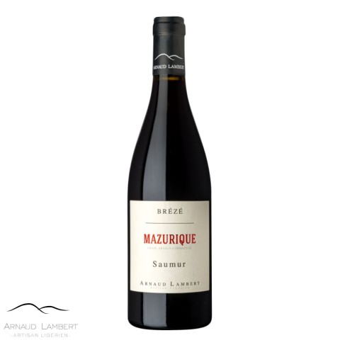 Domaine Arnaud Lambert Saumur "Mazurique" rouge 2023 bouteille