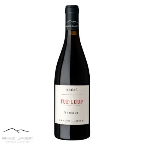 Domaine Arnaud Lambert Saumur (Brézé) "Tue-Loup" rouge 2023 bouteille