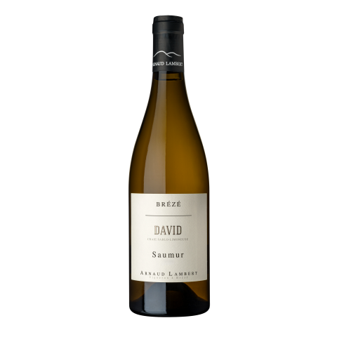 Domaine Arnaud Lambert Saumur (Brézé) "David" blanc sec 2023 bouteille