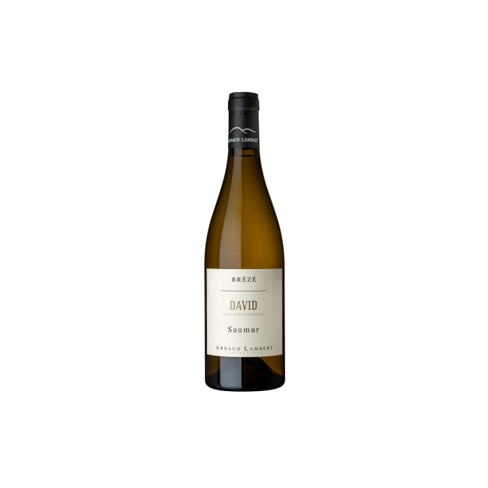 Domaine Arnaud Lambert Saumur (Brézé) "David" blanc sec 2023 bouteille