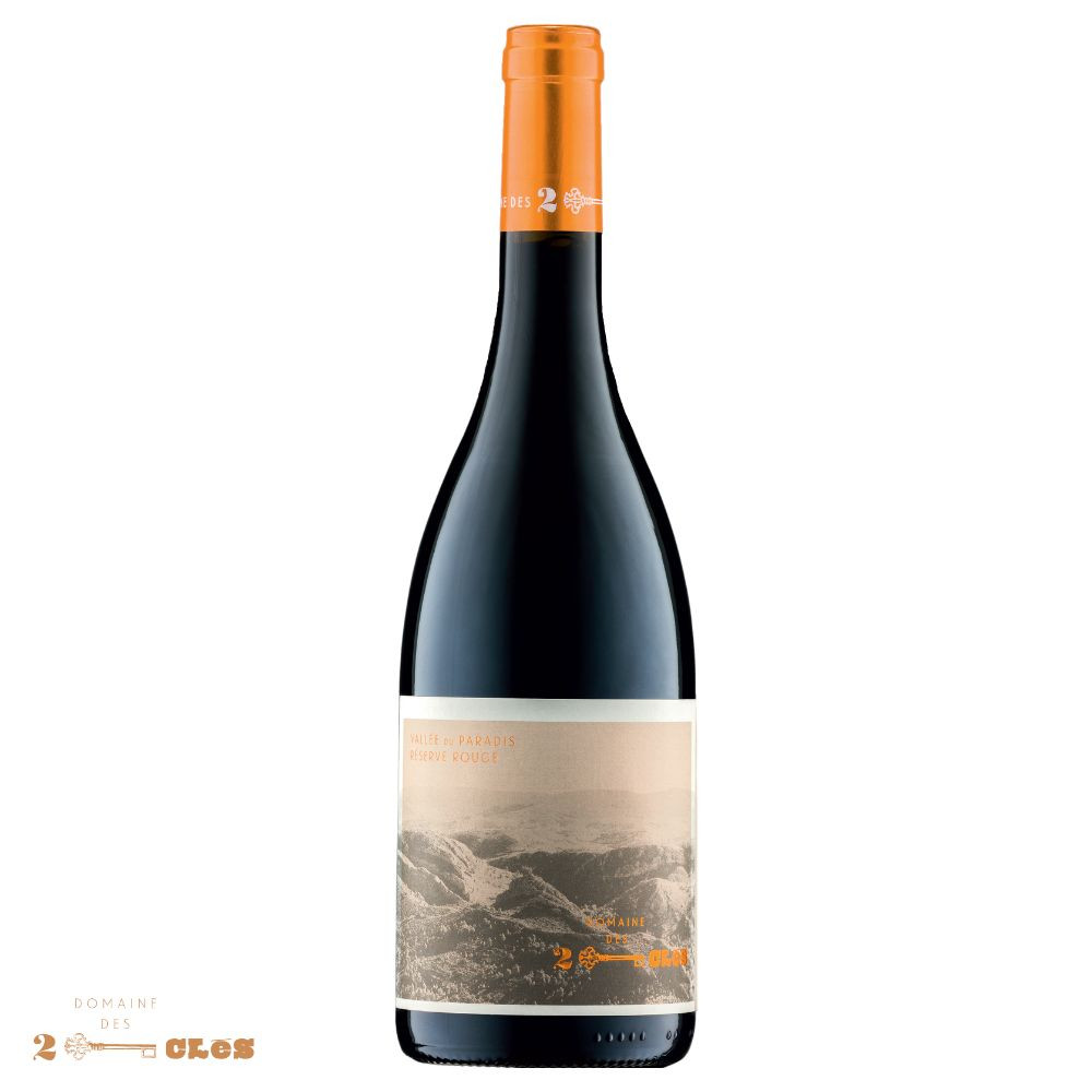 Domaine des Deux Clés IGP Vallée du Paradis "Réserve" rouge 2023 bouteille