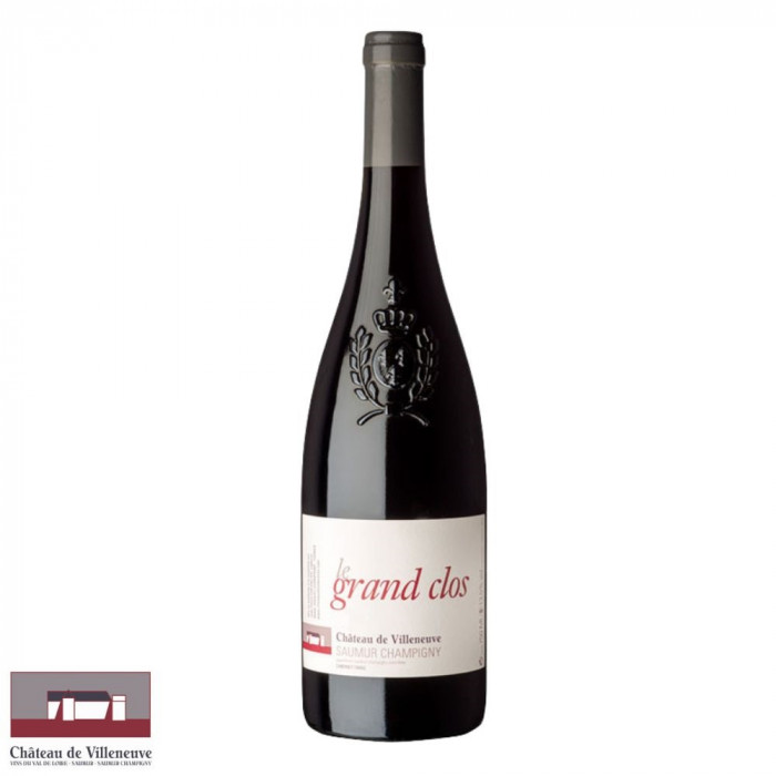 Château de Villeneuve Saumur-Champigny "Le Grand Clos" red 2021 bottle