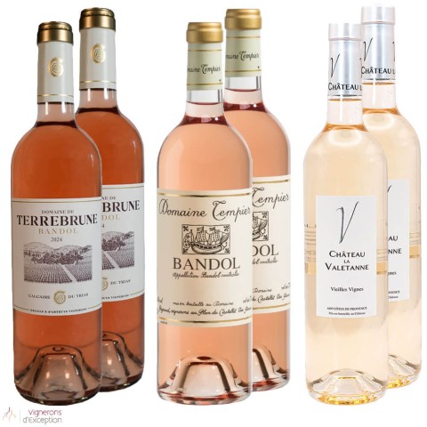 Grands Rosés de Provence bouteilles
