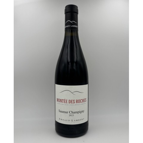 Domaine Arnaud Lambert Saumur Champigny "Montée des Roches" red 2023 bottle 2