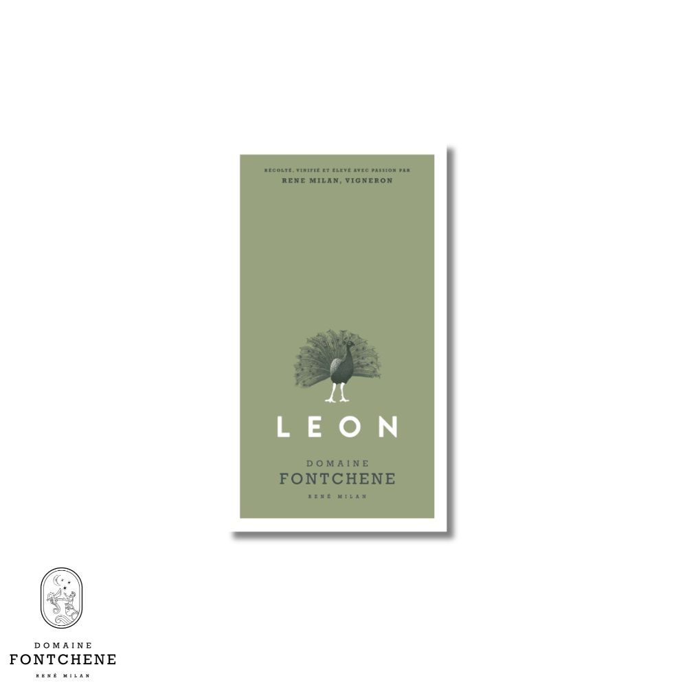 Domaine Fontchêne "Léon" blanc sec 2024 etiquette