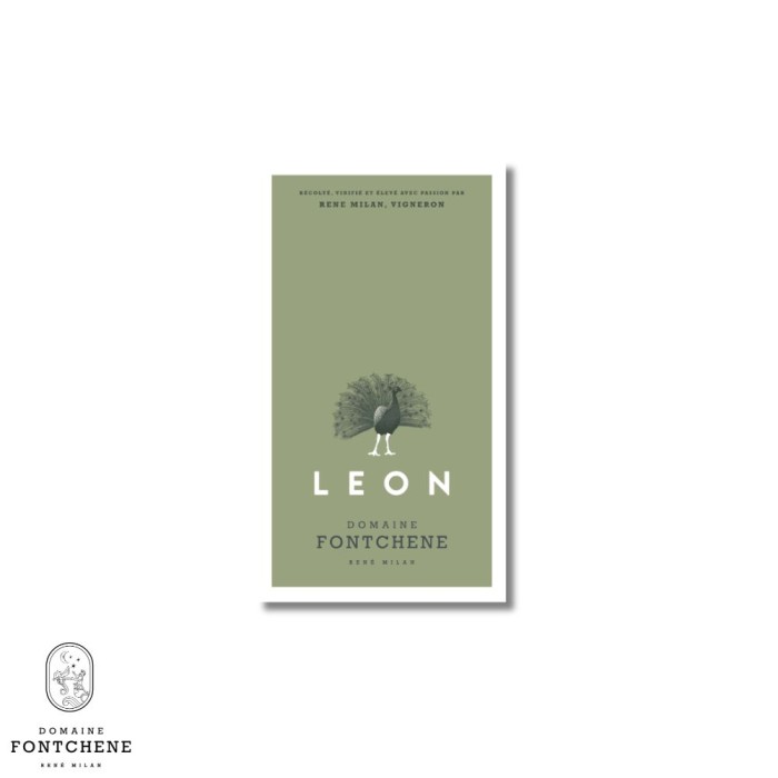 Domaine Fontchêne "Léon" blanc sec 2024 etiquette