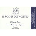 Rocher des Violettes Xavier Weisskopf Touraine Cabernet Franc 2014 etiquette