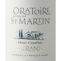 Domaine de l'Oratoire Saint-Martin "Haut-Coustias" rouge 2012