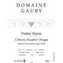Domaine Gauby "Vieilles Vignes" rouge 2012 etiquette