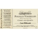 Bret Brothers Domaine La Soufrandière Pouilly-Vinzelles "Les Quarts" cuvée Millerandée 2014 etiquette