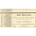 Bret Brothers Pouilly-Loché "Les Mures" blanc sec 2014 etiquette