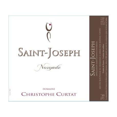 Domaine Christophe Curtat Saint-Joseph nomade 2014 Domaine Christophe Curtat Saint-Joseph nomade 2014