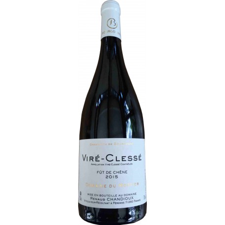 Domaine du Mortier Vire Clesse fut de chene 2015 etiquette