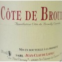 Domaine Jean-Claude Lapalu Cote de Brouilly rouge 2013 etiquette