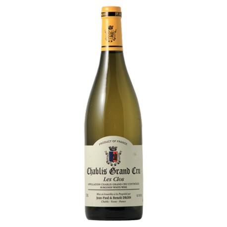 Domaine Droin Chablis Grand Cru "Les Clos" 2014 dry white