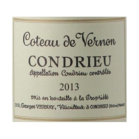 Domaine Georges Vernay Condrieu Coteau de Vernon 2013