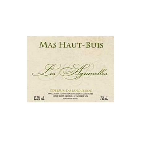 Mas Haut Buis "Les Agrunelles" blanc sec 2015