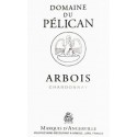 Domaine du Pélican Arbois "chardonnay" blanc sec 2015 etiquette
