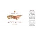 cote rotie le village Stephane Ogier 2014 etiquette