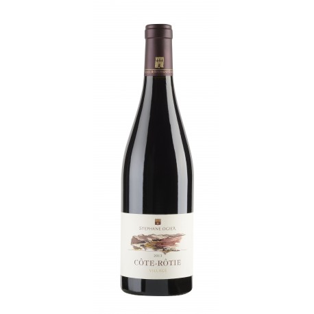 cote rotie le village Stephane Ogier 2014 bouteille