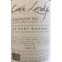 Domaine Camin Larredya Jurançon "La Part Davant" 2015 contre-etiquette