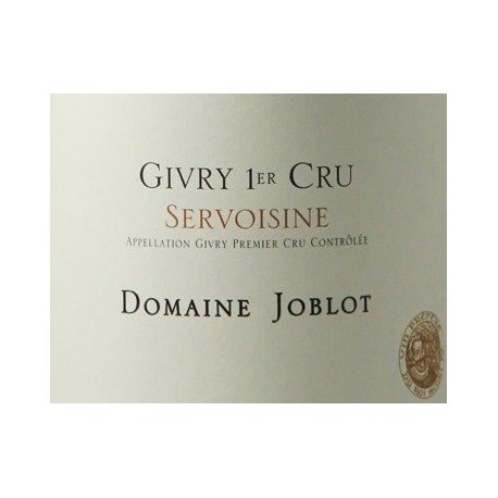 Domaine Joblot Givry 1er Cru "Servoisine" dry white 2015