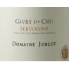 Domaine Joblot Givry 1er Cru Servoisine blanc 2015 etiquette
