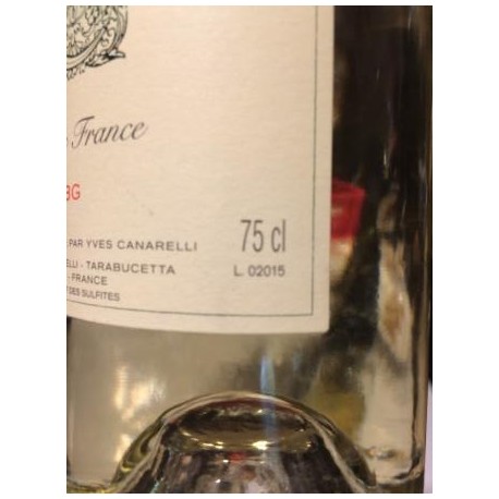 Clos Canarelli "BG" (bianco gentile) 2015