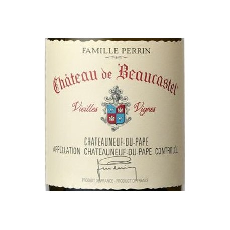 Chateau de Beaucastel Chateauneuf du pape "Roussanne Vieilles Vignes" blanc 2015
