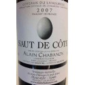 Domaine Alain Chabanon "Saut de Côte" rouge 2007 etiquette
