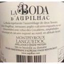 Domaine d'Aupilhac AOP Languedoc Montpeyroux "La Boda" rouge 2014
