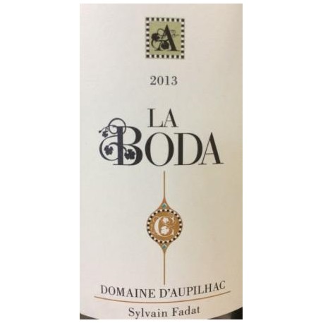 Domaine d'Aupilhac "La Boda"  red 2013