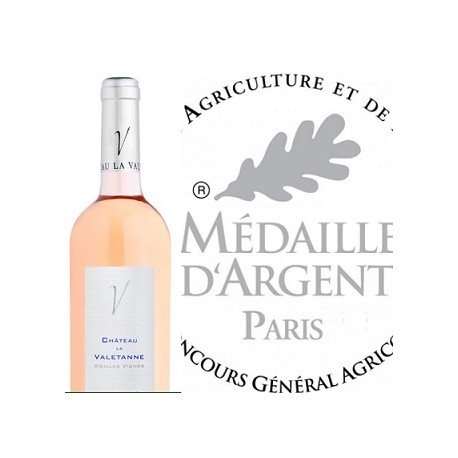 Château La Valetanne Côtes de Provence "Vieilles vignes " 2016 medaille