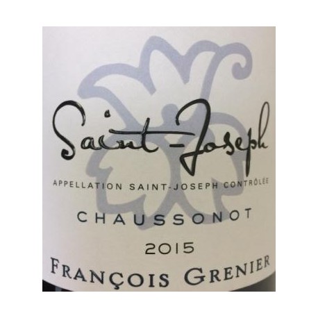Domaine François Grenier Saint Joseph rouge 2015