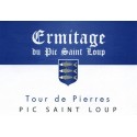 Ermitage du Pic Saint-Loup "Tour de Pierres" rouge 2015 Magnum etiquette