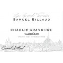 Domaine Samuel Billaud Chablis Grand Cru "Vaudésir" blanc sec 2015 etiquette