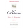 Mas Cal Demoura "Terre de Jonquieres" rouge 2015 etiquette
