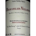 Domaine Jean-Claude Lapalu Beaujolais Villages  Vieilles Vignes 2016 etiquette