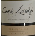 Domaine Camin Larredya Jurançon "La Virada" blanc sec 2015 etiquette