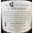 Domaine d'Aupilhac AOP Languedoc "Les Cocalières" rouge 2015 contre etiquette